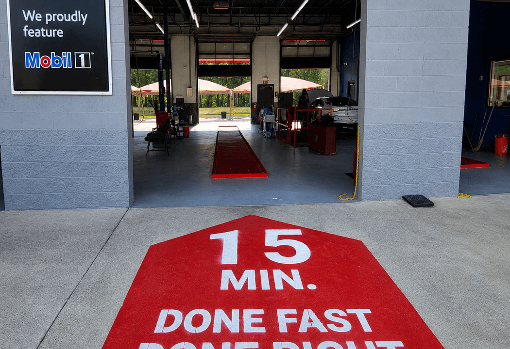 South Fulton Grease Monkey service entrance